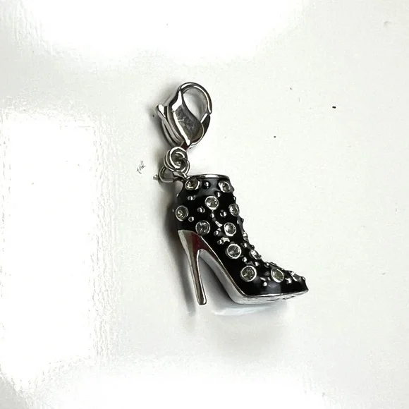 Swarovski Black Stiletto Charm - Picture 2 of 15
